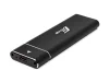 Внешний карман Frime M.2 NGFF SATA, USB 3.1 Type-C, Metal, Black (FHE220.M2UC) - 1