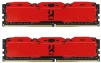 Модуль пам`ятi DDR4 2x8GB/3200 Goodram IRDM X Red (IR-XR3200D464L16SA/16GDC) - 1