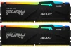 Модуль пам`яті DDR5 2x8GB/5200 Kingston Fury Beast RGB Black (KF552C36BBEAK2-16) - 1