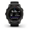 Смарт-часы Garmin Fenix ​​7 Pro Sapphire Solar Carbon Gray DLC Titanium with Black Silicone (010-02777-54) - 10