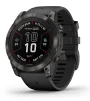 Смарт-часы Garmin Fenix ​​7X Pro Sapphire Solar Carbon Gray DLC Titanium with Black Band (010-02778-54) - 1