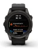 Смарт-годинник Garmin Fenix 7S Pro Sapphire Solar Carbon Gray Titanium with Black Silicone (010-02776-54) - 2