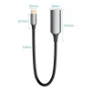Кабель Vention HDMI - USB Type-C V 2.0 (F/M), 0.25 м, Grey (CREBC) - 3