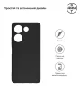 Чехол-накладка Armorstandart Matte Slim Fit для Tecno Camon 20 4G Camera cover Black (ARM69127) - 2
