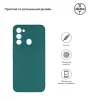 Чохол-накладка Armorstandart Matte Slim Fit для Tecno Spark Go 2022 (KG5) Camera cover Dark Green (ARM69068) - 2