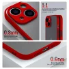 Чохол-накладка Armorstandart Frosted Matte для Xiaomi Redmi 12C Red (ARM66748) - 3
