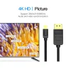 Кабель Vention MiniDisplayPort - DisplayPort V 1.2 (M/M), 3 м, черный (HAABI) - 4