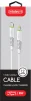 Кабель Intaleo CBFLEXTL1 USB-C-Lightning 1.2м White (1283126504099) - 3