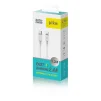 Кабель Piko CB-TT11 USB-C-Lightning 1.2м White (1283126504037) - 3