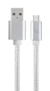 Кабель Cablexpert (CCB-mUSB2B-AMCM-6-S) USB 2.0 - USB Type-C, 1.8м, серебристий - 1