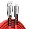 Кабель ColorWay USB-Lightning, 2.4А, 1м, Red (CW-CBUL010-RD) - 1
