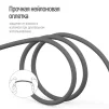 Кабель ColorWay USB-Lightning+MicroUSB+USB-C, 1.2м, Dark Grey (CW-CBU3003-GR) - 5