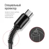 Кабель ColorWay USB-Lightning+MicroUSB+USB-C, 1.2м, Dark Grey (CW-CBU3003-GR) - 6