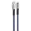 Кабель ColorWay USB - USB Type-C (M/M), 2.4 А, 1 м, Blue (CW-CBUC012-BL) - 2