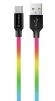 Кабель ColorWay USB-USB Type-C, 2.4А, 1м, Multicolor (CW-CBUC018-MC) - 2