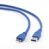 Кабель Gembird CCP-mUSB3-AMBM-0.5M USB 3.0 AM/MicroUSB 5pin 0,5 м - 1