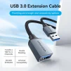 Кабель Vention USB - USB V 3.0 (M/F), 1 м, Black (CBLHF) - 2