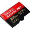 Карта пам`ятi MicroSDXC 256GB UHS-I U3 R200/W140MB/s SanDisk Extreme Pro V30 + SD-адаптер (SDSQXCD-256G-GN6MA) - 2