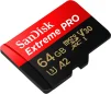 Карта памяти MicroSDXC 64GB UHS-I U3 R200/W90MB/s SanDisk Extreme Pro V30 + SD-адаптер (SDSQXCU-064G-GN6MA) - 3