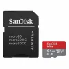 Карта пам`ятi MicroSDXC 64GB UHS-I Class 10 SanDisk Ultra A1 R140MB/s + SD-adapter (SDSQUAB-064G-GN6MA) - 1