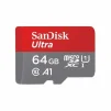 Карта пам`ятi MicroSDXC 64GB UHS-I Class 10 SanDisk Ultra A1 R140MB/s + SD-adapter (SDSQUAB-064G-GN6MA) - 2