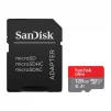 Карта пам`ятi MicroSDXC 128GB UHS-I Class 10 SanDisk Ultra A1 R140MB/s + SD-adapter (SDSQUAB-128G-GN6MA) - 1