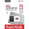 Карта пам`ятi MicroSDXC 128GB UHS-I Class 10 SanDisk Ultra A1 R140MB/s + SD-adapter (SDSQUAB-128G-GN6MA) - 4