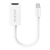 Адаптер Belkin mini DisplayPort – HDMI (M/F), 0.12 м, White (F2CD021eb) - 2