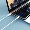 Кабель Foneng X75 USB-C - Lightning 1м White (X75-CA-TCIP) - 2