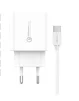 Мережевий зарядний пристрій Foneng EU46 QC3.0 Charger (1USBх3A) White (EU46-CH-TC) + кабель USB Type C - 2