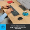 Комплект (клавіатура, мишка) бездротовий Logitech MK235 Grey USB (920-007931) - 5