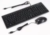 Комплект (клавиатура, мышка) A4Tech KR-8572 Black USB - 2