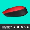 Мишка бездротова Logitech M171 (910-004641) Red/Black USB - 6
