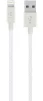 Кабель Belkin Mixit Metallic USB-Lightning, 1.2 м White (F8J144-04-WHTTM) - 1