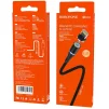 Кабель Borofone BU16 USB - Lightning, 1.2м, магнитный, Black (BU16LB) - 3