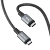 Кабель Hoco US01 USB Type-C - USB Type-C (10Gbps), 100W, 1.2 м, Black (US0112B) - 1