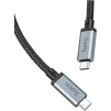 Кабель Hoco US05 USB Type-C - USB Type-C (40Gbps), USB4, 100W, 2 м, Black (US052B) - 2