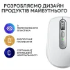 Мышь беспроводная Logitech MX Anywhere 3S Bluetooth Pale Grey (910-006930) - 8