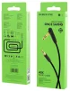 Аудио-кабель Borofone BL4 3.5 мм – 3.5 мм (M/M), 1 м, угловой, черный (BL4B) - 3