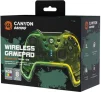 Геймпад бездротовий Canyon CND-GPW02 Green/Yellow USB - 2