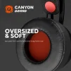 Гарнітура Canyon GH-8A Black/Orange (CND-SGHS8A) - 6