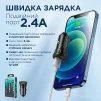 Автомобільний зарядний пристрій Remax Vanguard Series 2xUSB 2.4A Black (RCC-236) - 2