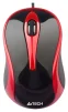 Мышка A4Tech N-350-2 Red/Black USB V-Track - 1
