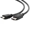 Кабель Cablexpert DisplayPort - HDMI (M/M), 1.8 м, Black (CC-DP-HDMI-6) - 2
