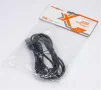 Кабель Maxxter USB - USB V 2.0 (M/F), 1.8 м, чорний (U-AMAF-6) - 2