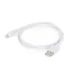 Кабель Cablexpert (CC-USB2-AMLM-2M-W) USB2.0 - Lightning, білий, 2м - 2