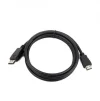 Кабель Cablexpert CC-DP-HDMI-3M, DisplayPort-HDMI, M/M, 3м, чорний - 1