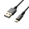 Кабель Grand-X USB-microUSB, 1м Black (MM-01) - 1