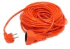 Подовжувач PowerPlant JY-3024/20 (PPCA10M200S1) 1 розетка, 20 м, помаранчевий - 2