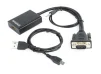 Адаптер Cablexpert HDMI - VGA (F/M), 0.15 м, Black (A-VGA-HDMI-01) - 2